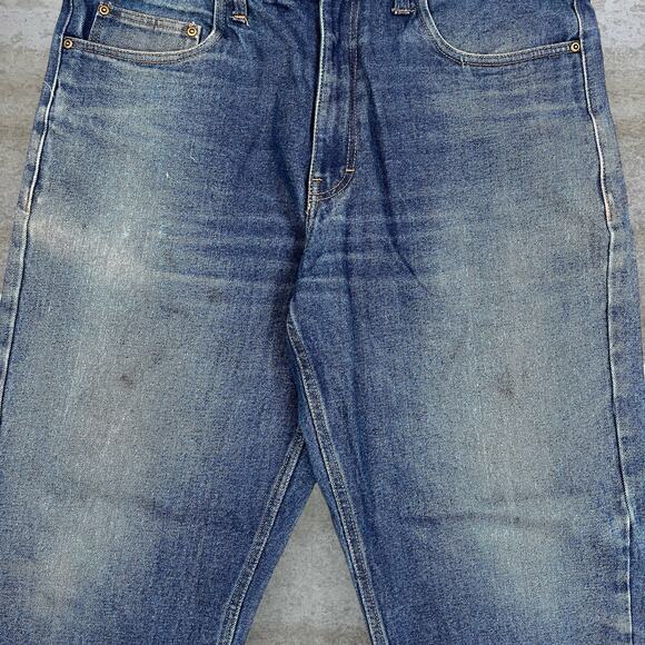 Vintage Real Work Wear Jeans Medium Wash Denim Relaxed Fit 90s - Picture 5 of 5